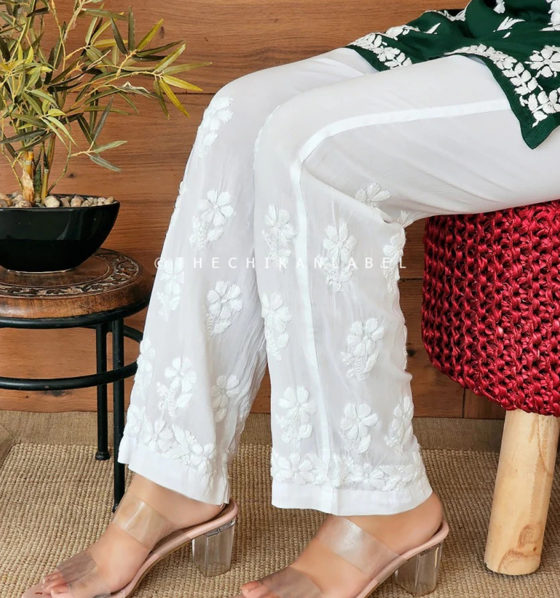 Chikankari Bottom Wear