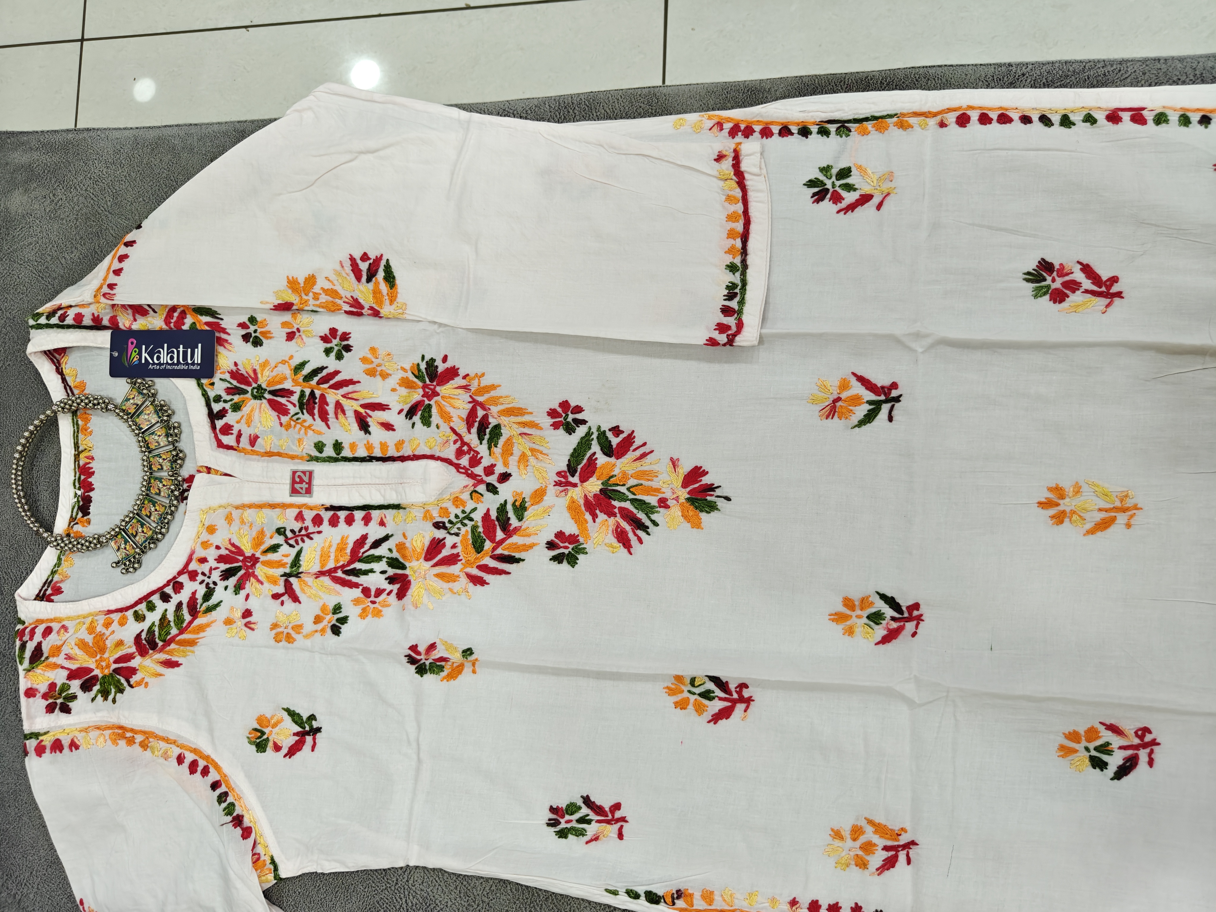 Radha Chikankari Kurti